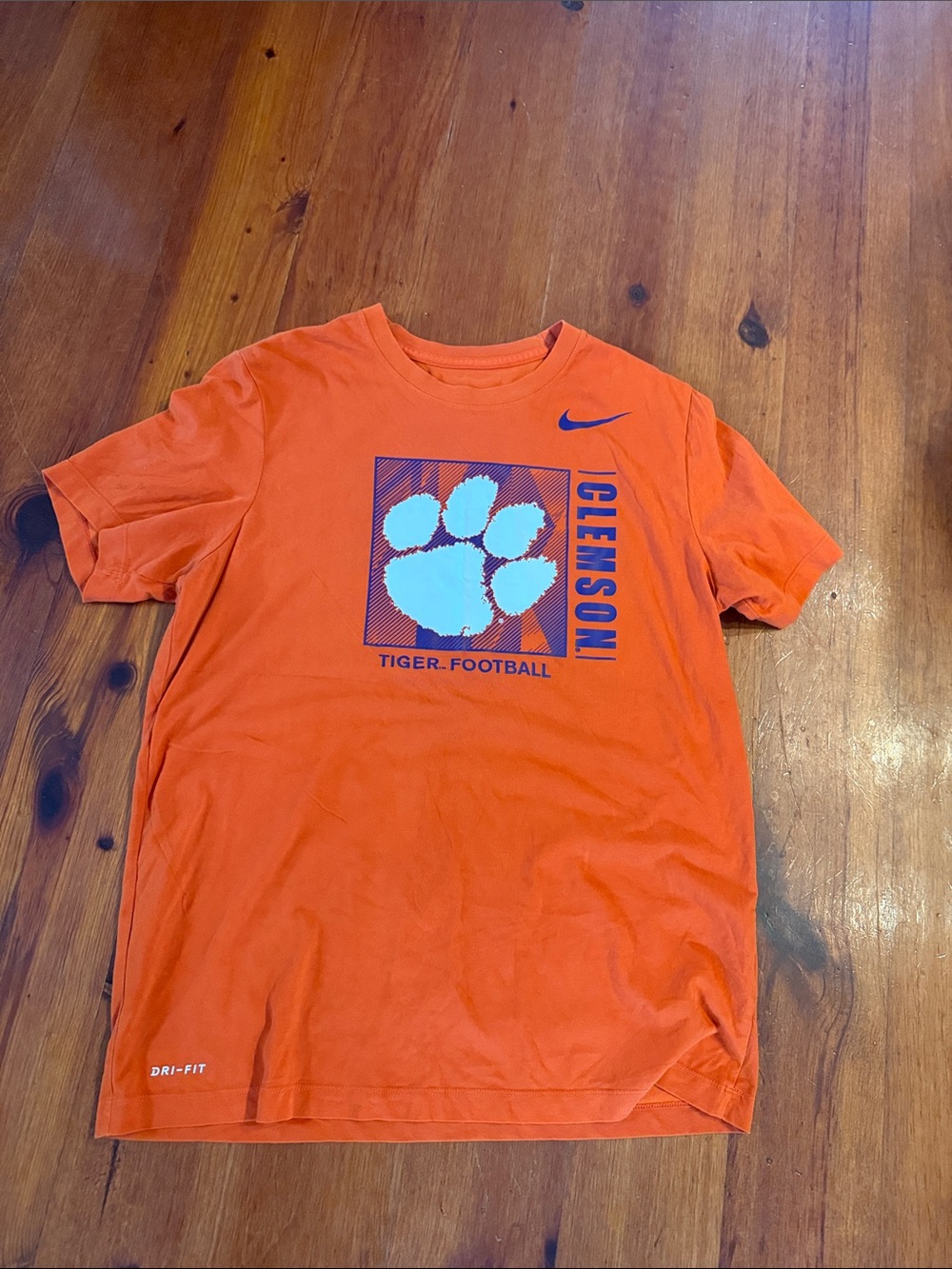 Nike Clemson Short-Sleeve Tee Graphic | Orange